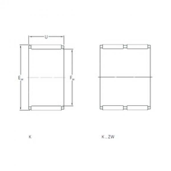 SKF K100x108x27 محامل إبرة الأسطوانة #1 image