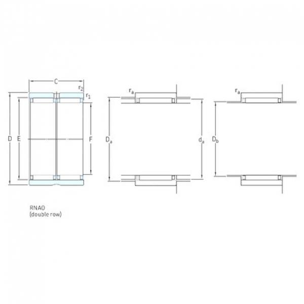 SKF RNAO20x28x26 محامل إبرة الأسطوانة #1 image